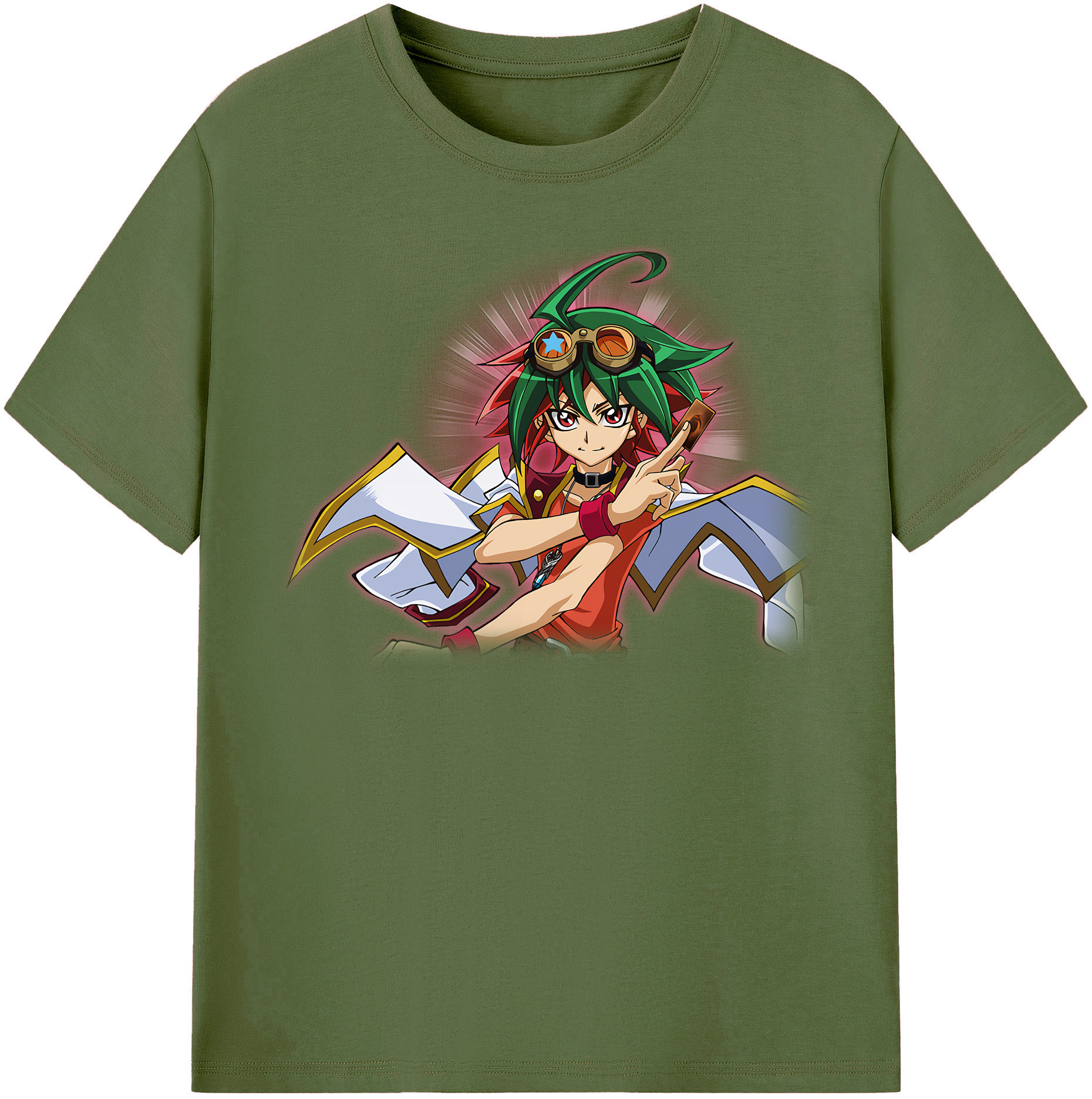 （画像用） 遊☆戯☆王 Yu-Gi-Oh! 綿100％半袖Tシャツ（フロントプリント）